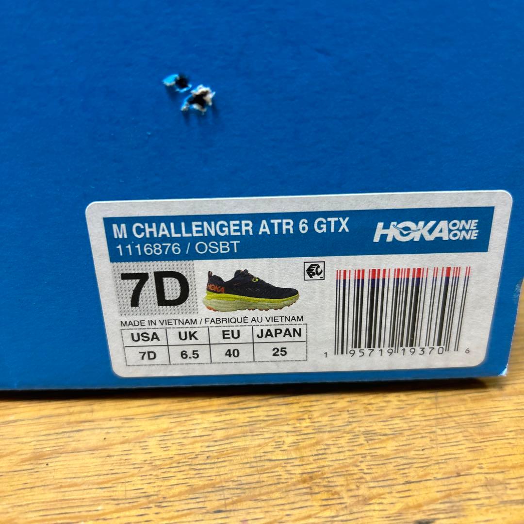 ウォーキング・ランニングウェア HOKA M CHALLENGE ATR6 GTX 25.0