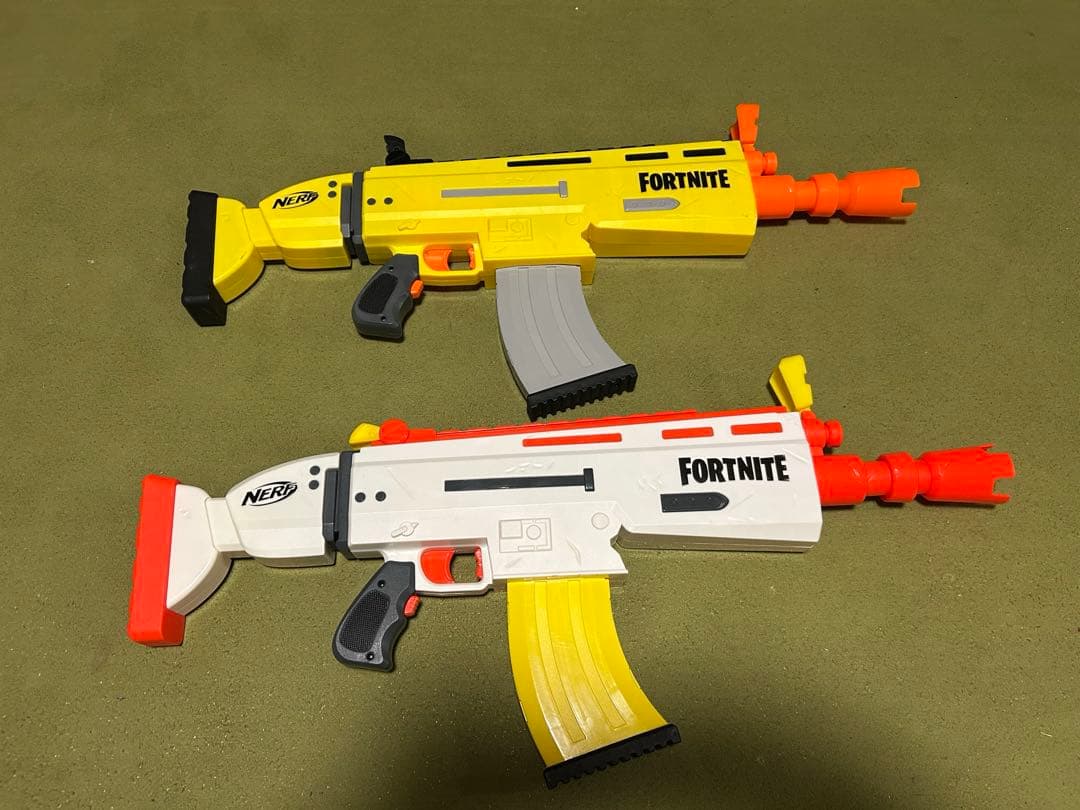 NERF FORTNITE AR-L モーター駆動ダーツブラスター2丁セット