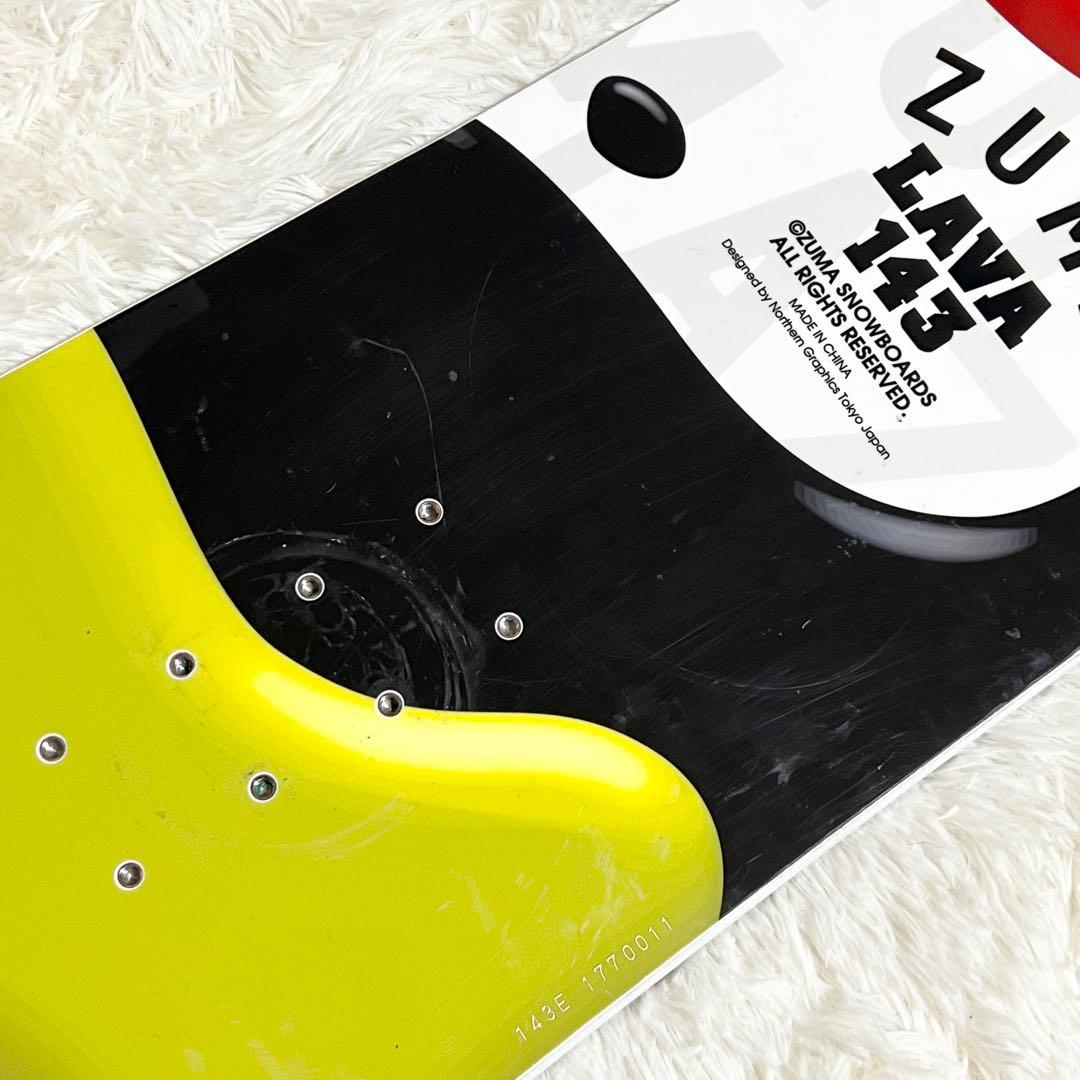 【美品】 ZUMA LAVA 143 スノーボード