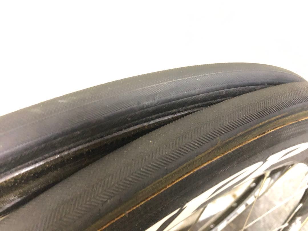 ZIPP 404 カーボンディスクチューブラーホイール 前後セット カンパフリー