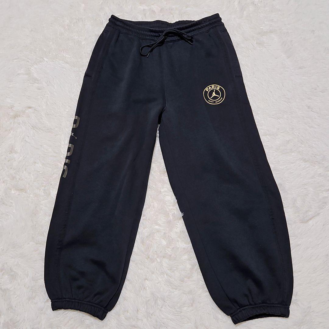 コラボ品 ナイキ&パリ・サンジェルマン 【L】スウェットパンツ ブラック