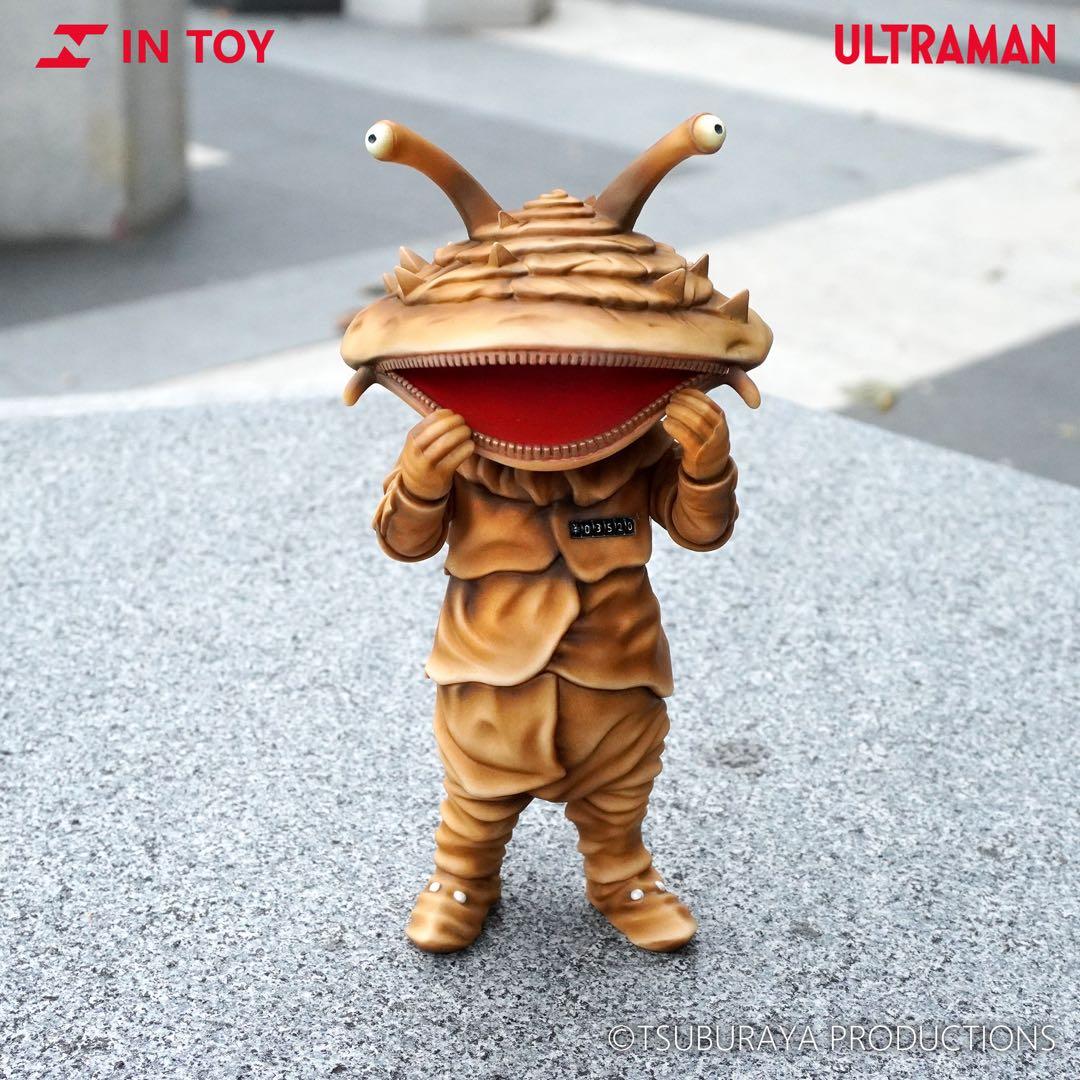 ソウルバトルシリーズ　カネゴン　ソフビ　怪獣　可動　ソフビ　フィギュア