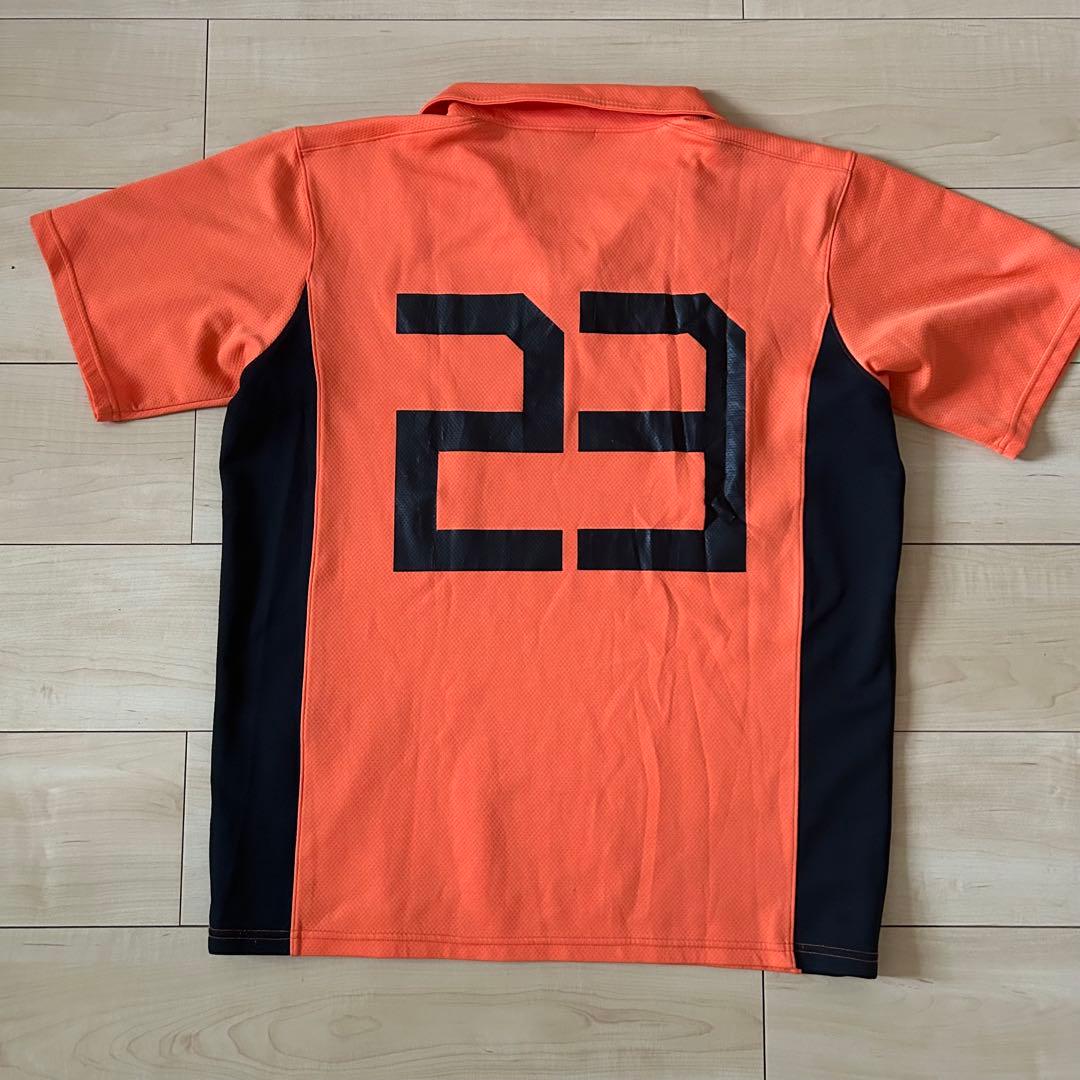Nike サッカーシャツ Lサイズ オレンジ 23