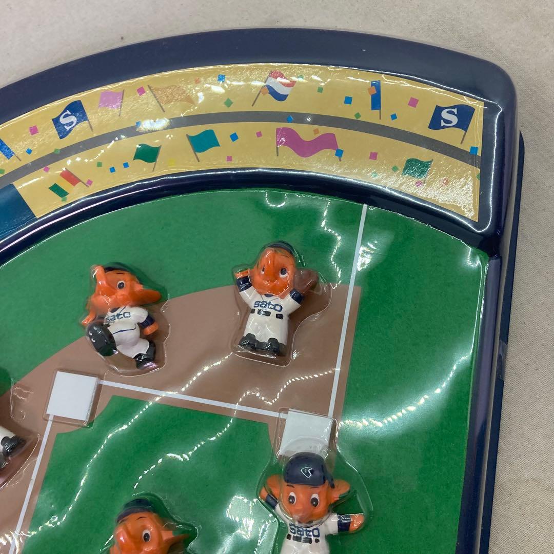 【新品★非売品】サトちゃんフィギュア付き　スタジアムセット　野球　飾り
