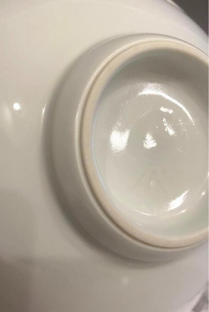 ◆未使用美品◆人間国宝　井上萬二作　白磁彫文　菓子鉢 有田焼