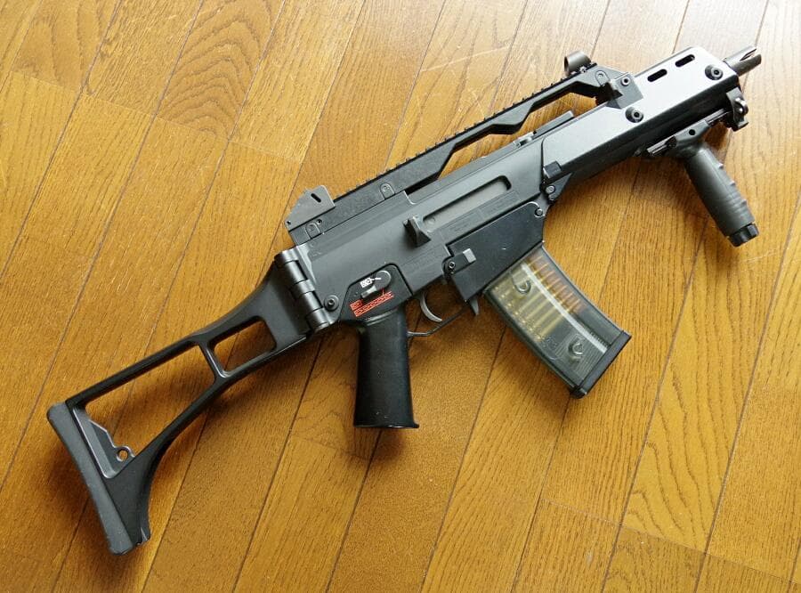 『即決』東京マルイ H&K G36C バーティカルグリップ&470連射マガジン付