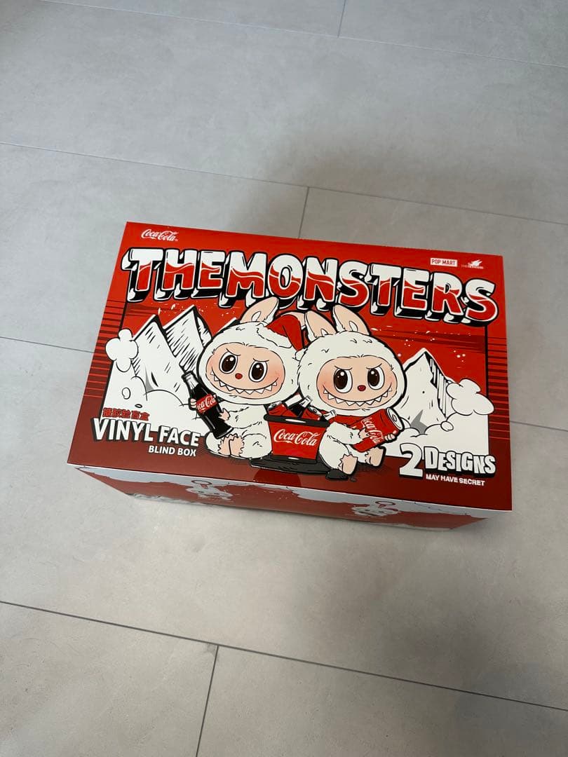 LABUBU ラブブ　コカコーラ　3体セット（箱、カード完備）