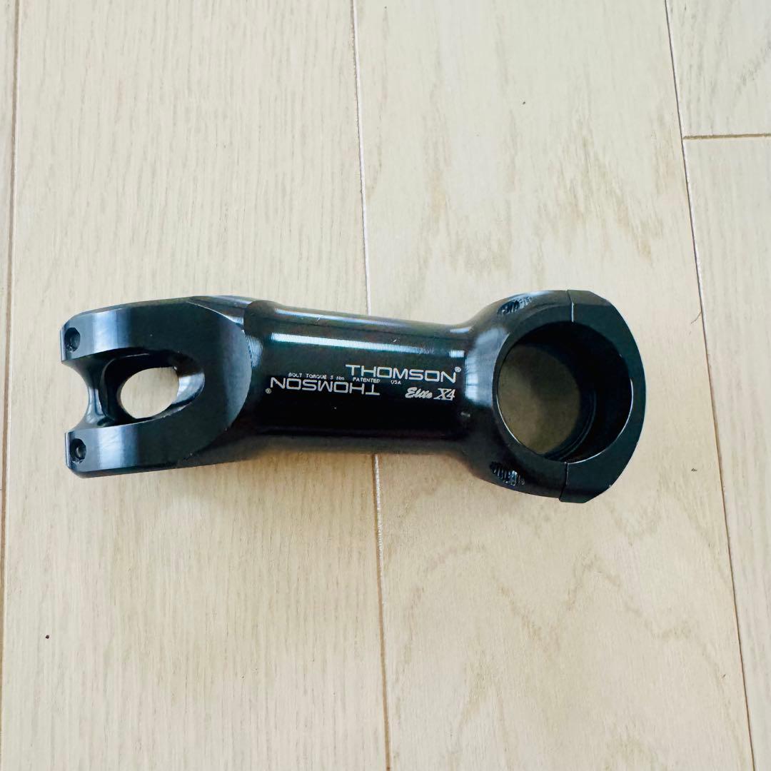 THOMSON Elite X4ステム 0° 31.8mm ブラック 100mm