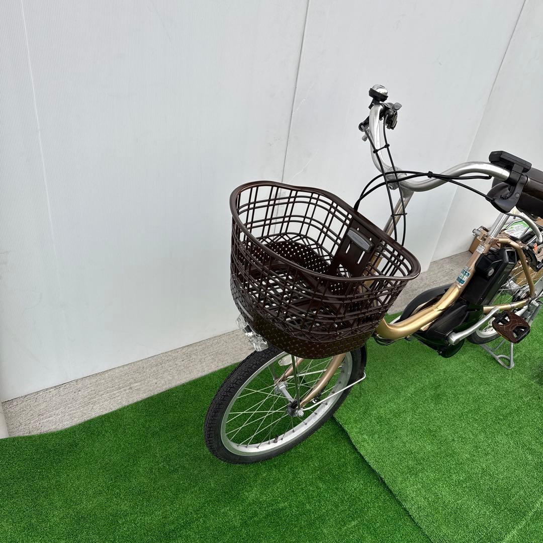 トリタノ電動アシスト自転車20インチ ゴールド