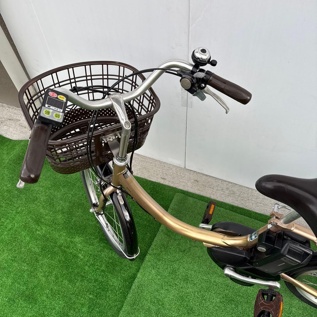 トリタノ電動アシスト自転車20インチ ゴールド