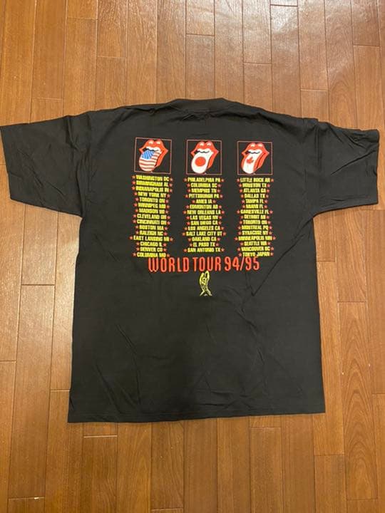 THE ROLLING STONES WORLD TOUR 94/95 Tシャツ