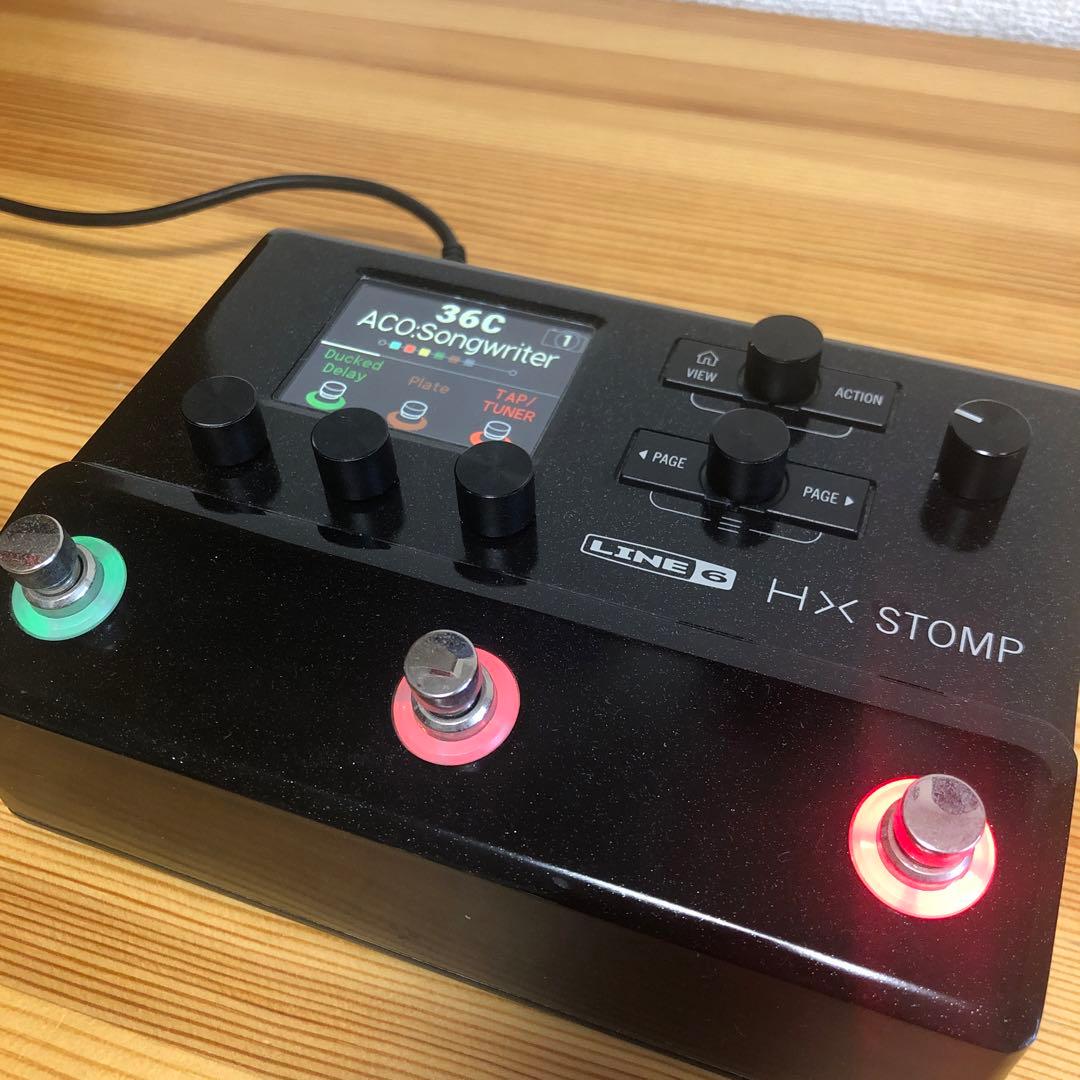 line6 hx stomp マルチエフェクター