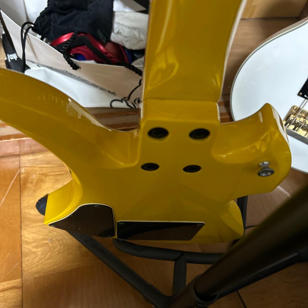 hide イエローハートJr　Burny ミニエレキギター