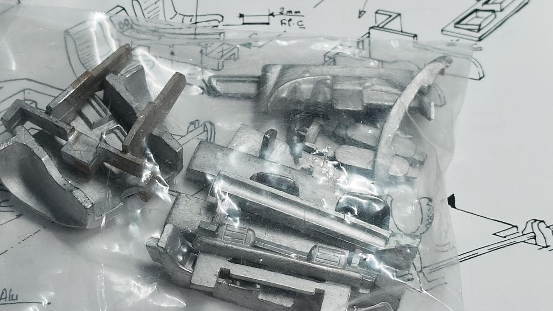 Lamborghini Miura 1966 1/43 未組立キット