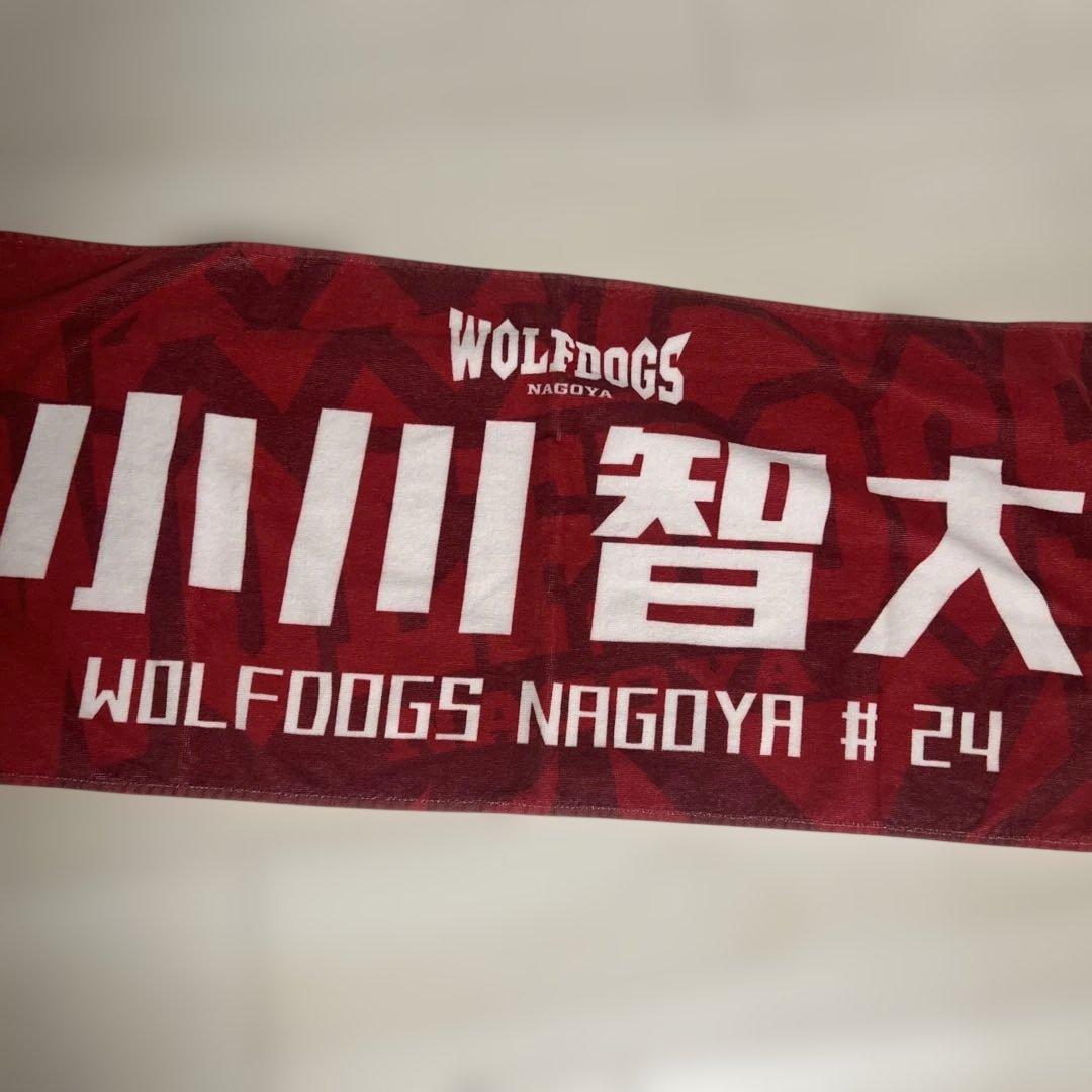 ウルフドッグス名古屋　小川智大　オーセンティックユニフォーム　応援タオル