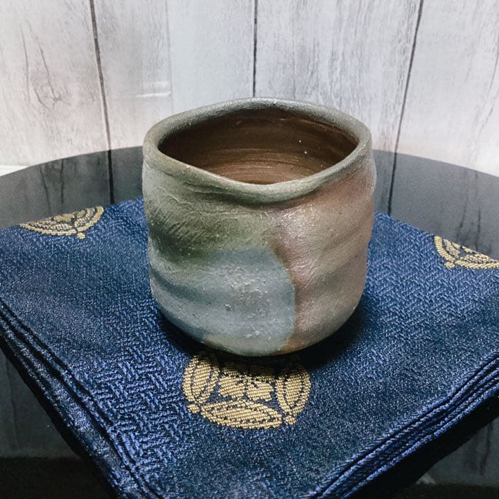 【極上品】備前焼　乗松俊行　ぐい呑 備前焼好きさんに届け！