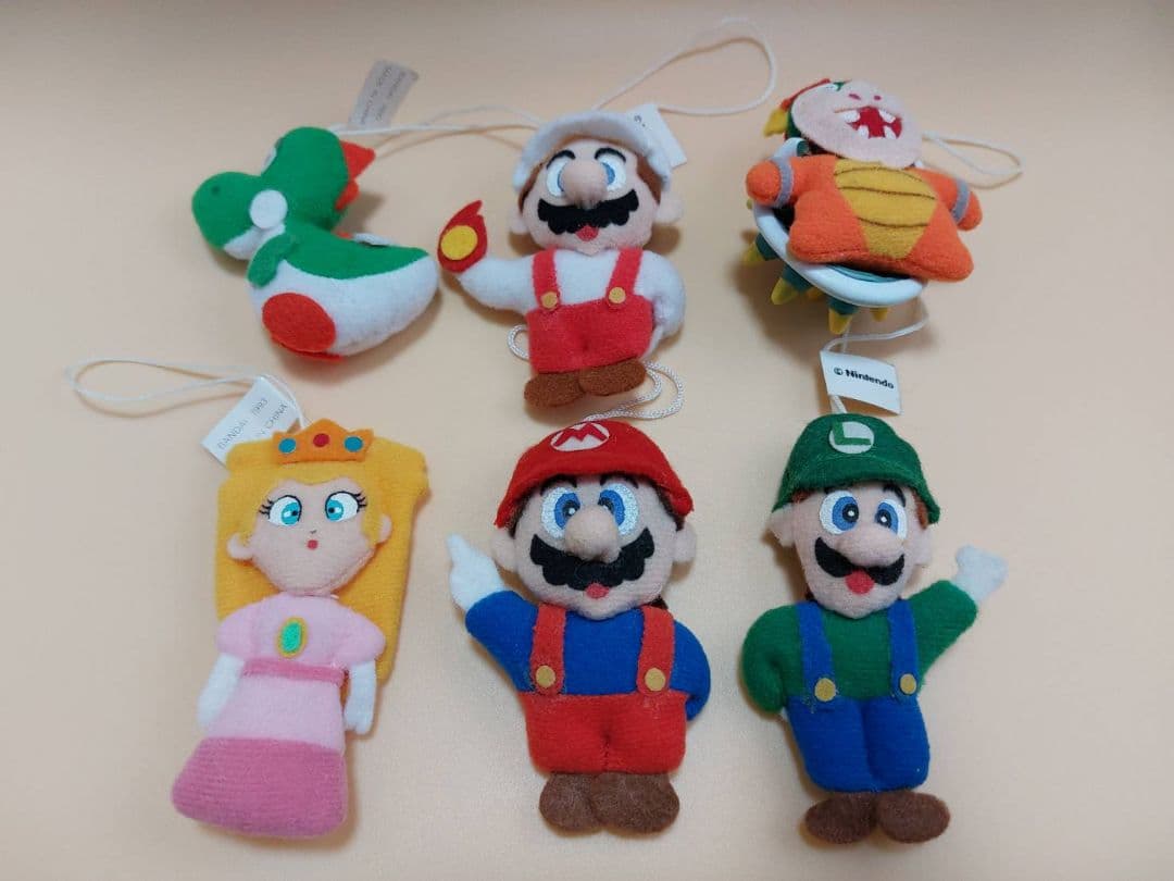 スーパーマリオワールド ガシャポンキッズ 全6種セット 1993 バンダイ