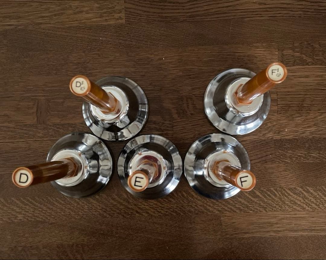 ウチダミュージックベル2セット