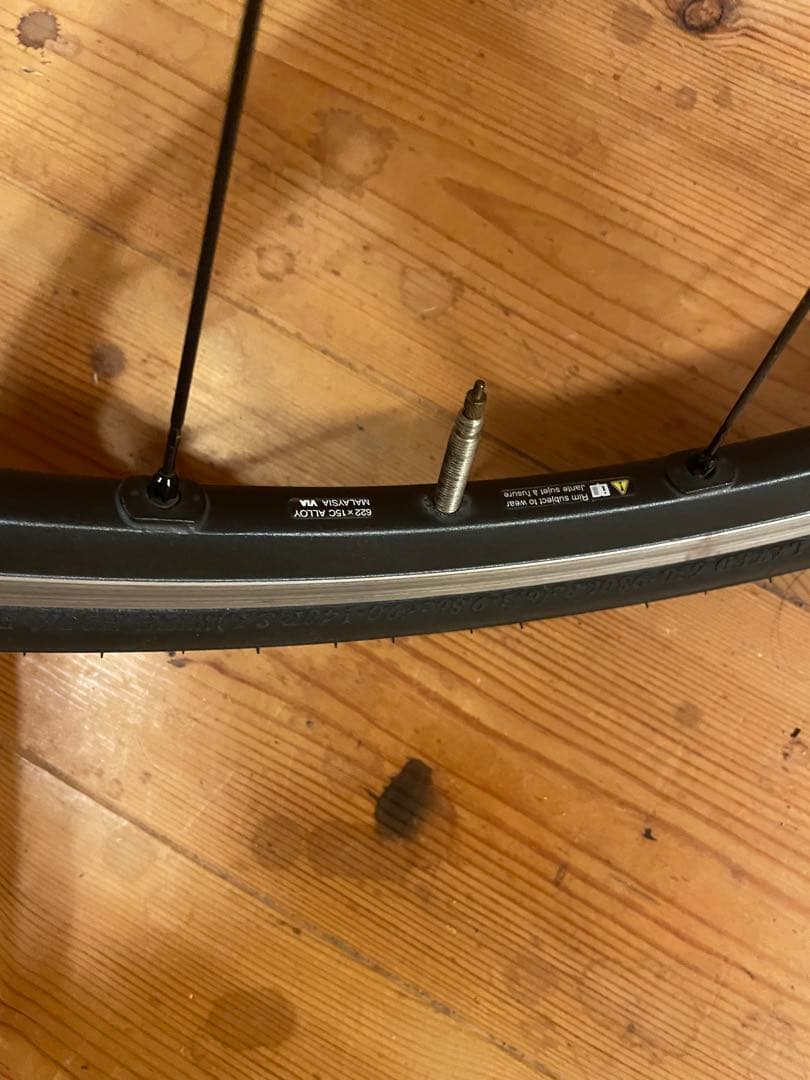 シマノWH-RS500 クリンチャーリムブレーキ用ホイールと新品タイヤセット