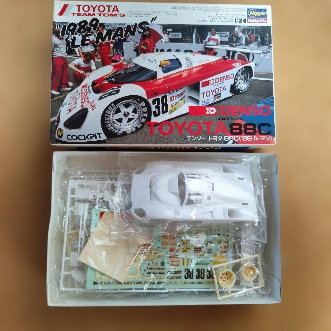 ハセガワ模型TOYOTA 88C &タミヤ TOM'S 84C プラモデル
