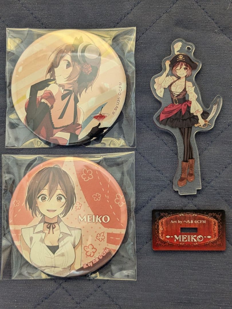 MEIKO 缶バッジ アクリルスタンド グッズセット