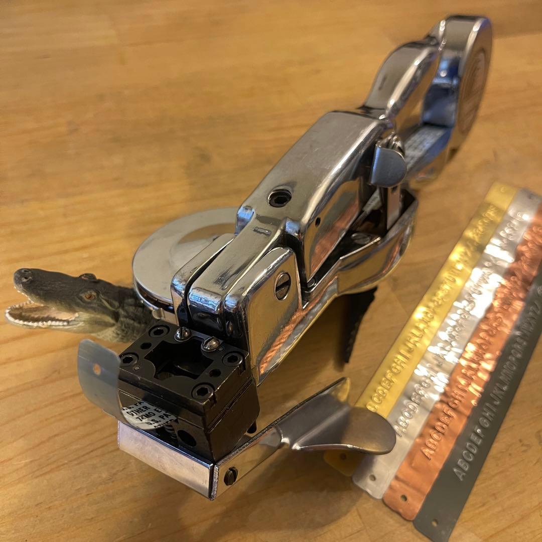 ■製品保証■【機関良・美品】ダイモ テープライター M-3 DYMO 183-7