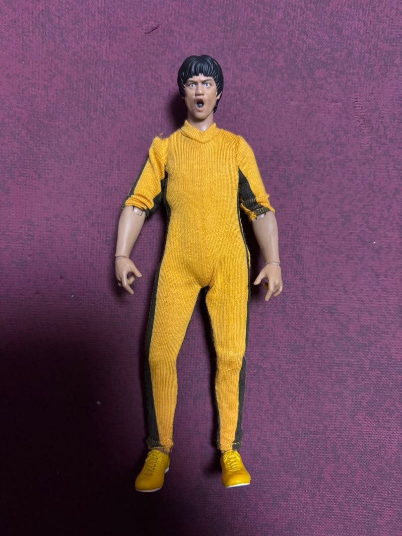【美品】即発送！ ブルース・リー風　1/12フィギュア3点セット