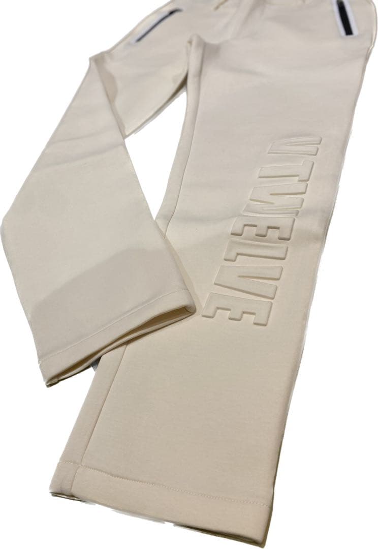 【新品】ヴィトゥエルヴ　メンズ　セットアップ　ベージュ　Lサイズ