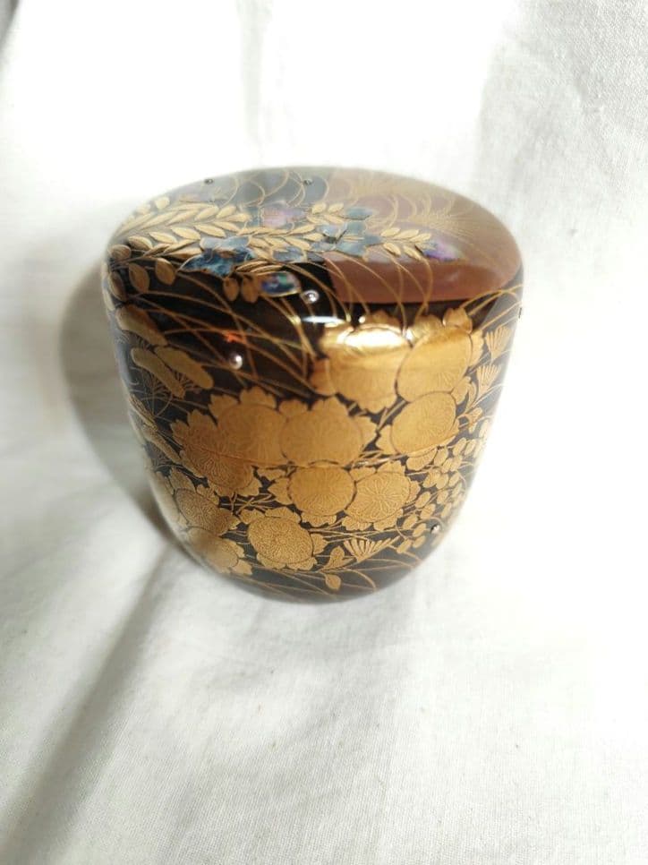 茶道具 大棗 秋の図