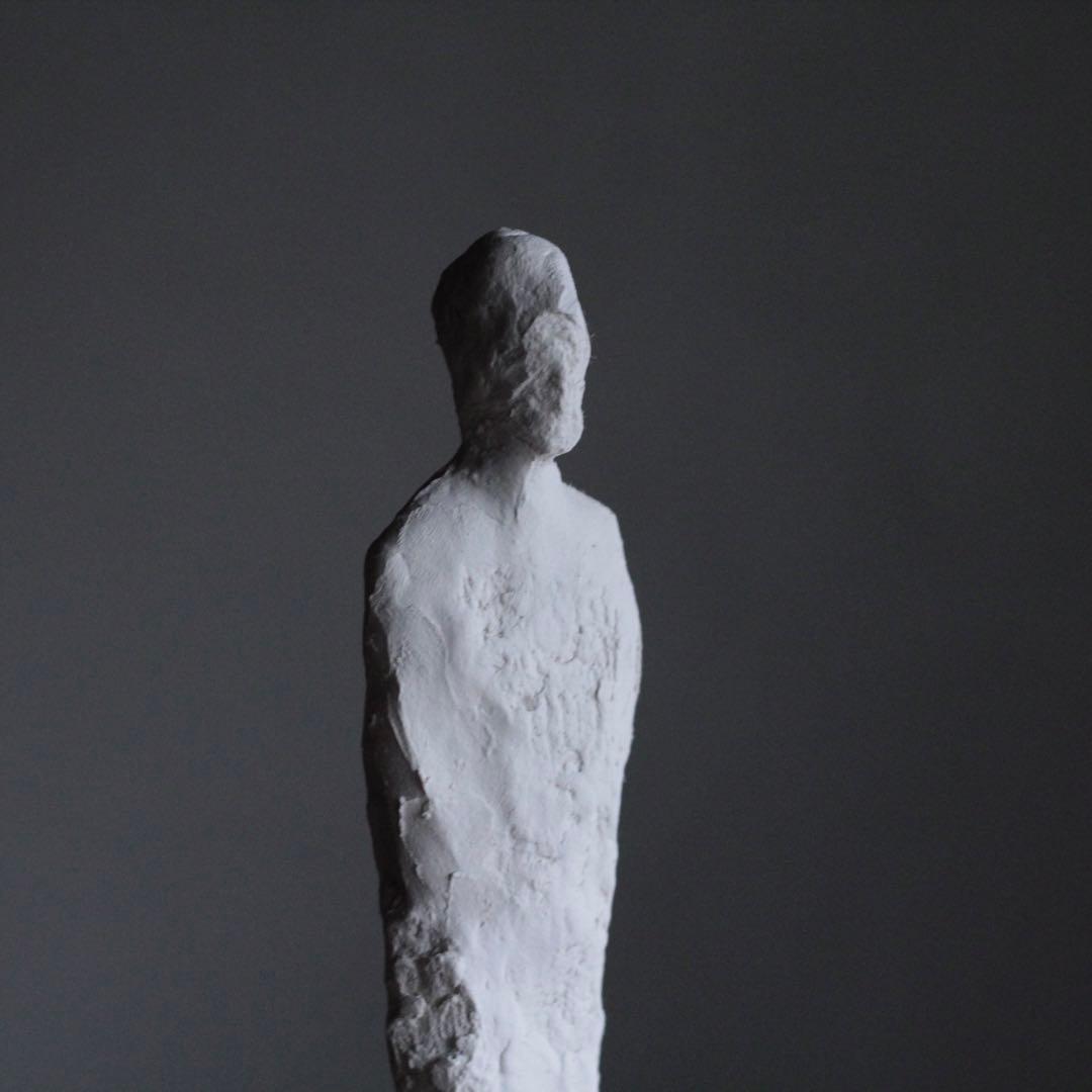 石塑粘土 立体作品 sculpture 現代美術 c 人物像 オブジェ