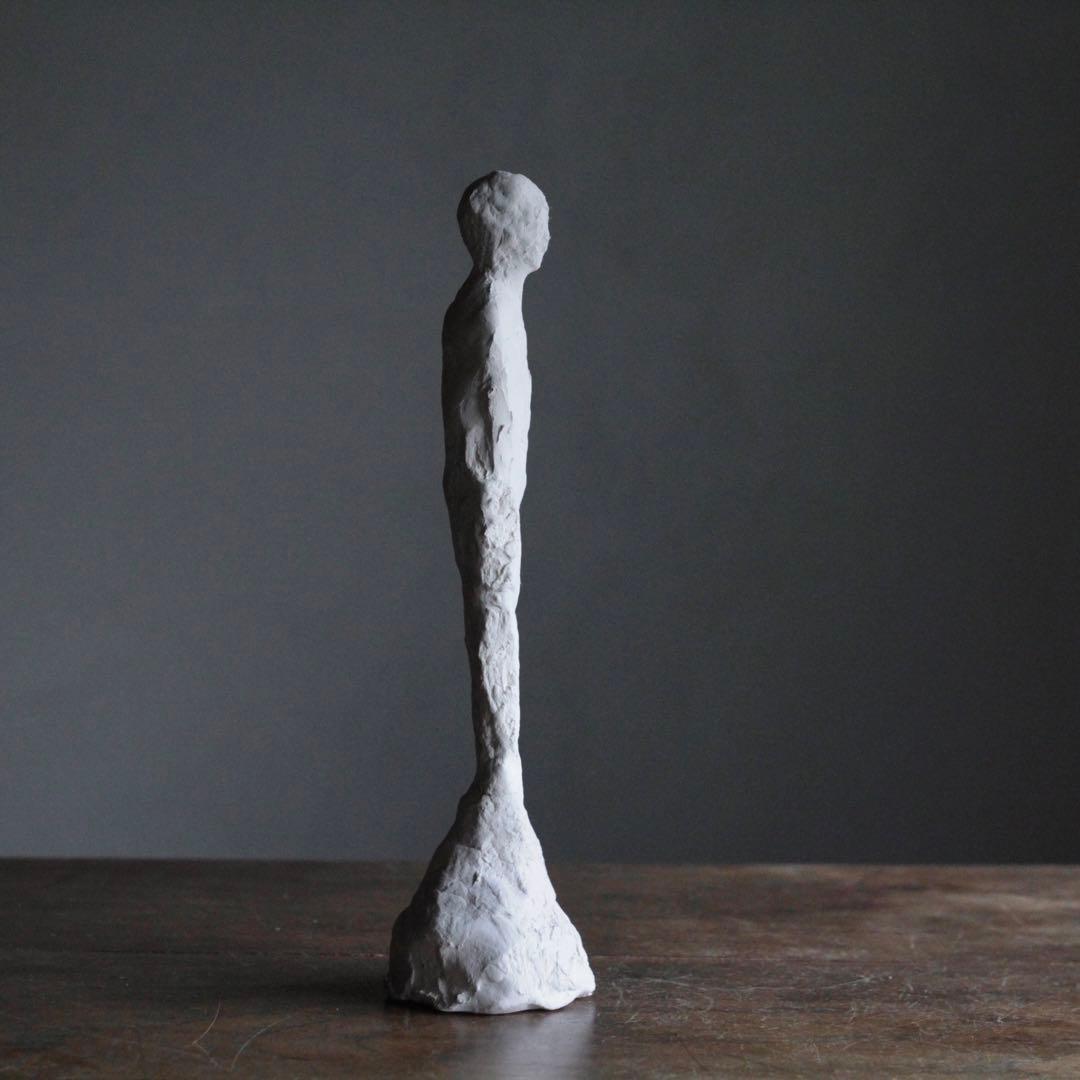 石塑粘土 立体作品 sculpture 現代美術 c 人物像 オブジェ