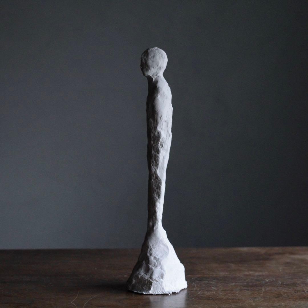 石塑粘土 立体作品 sculpture 現代美術 c 人物像 オブジェ