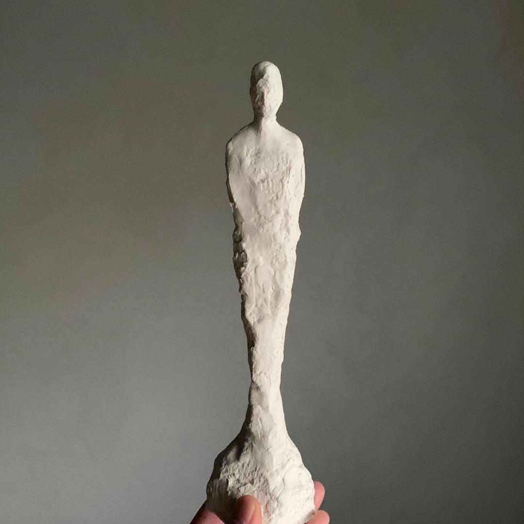 石塑粘土 立体作品 sculpture 現代美術 c 人物像 オブジェ