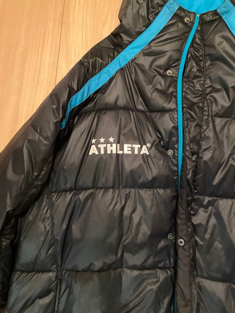 アビスパ福岡　ベンチコート(黒)　Oサイズ