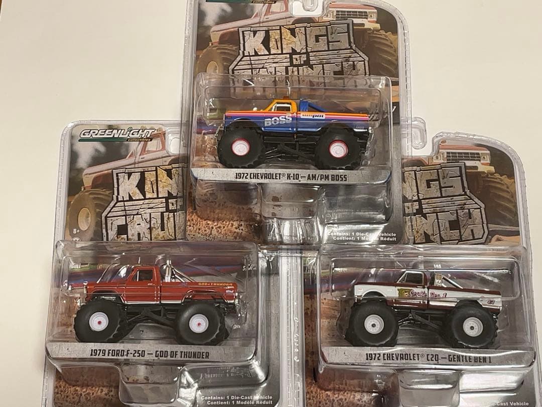 GREENLIGHT　KINGS OF CRUNCH 入手困難な3台まとめ