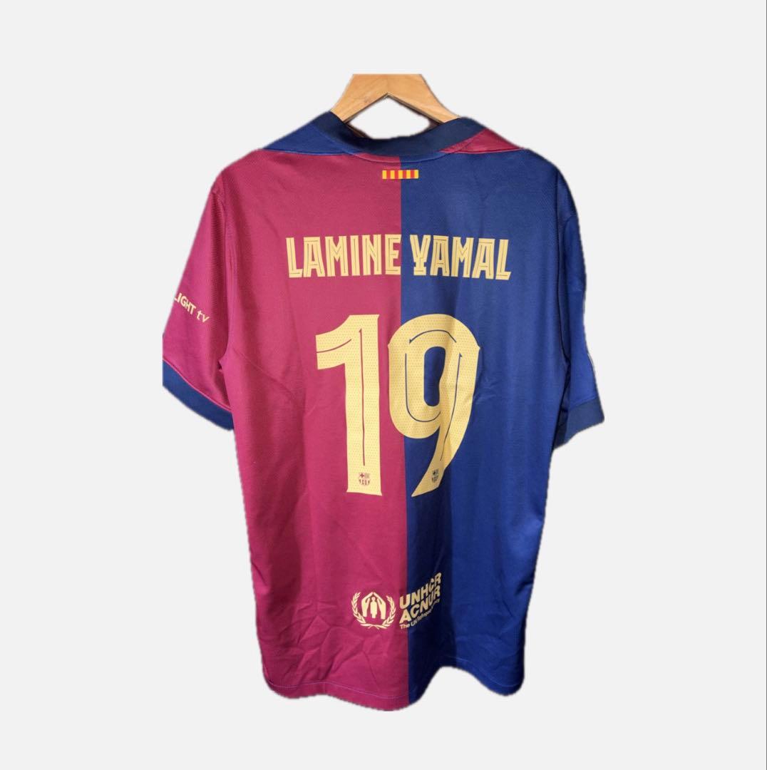 FCバルセロナ 24/25 ユニフォーム ラミネヤマル19番