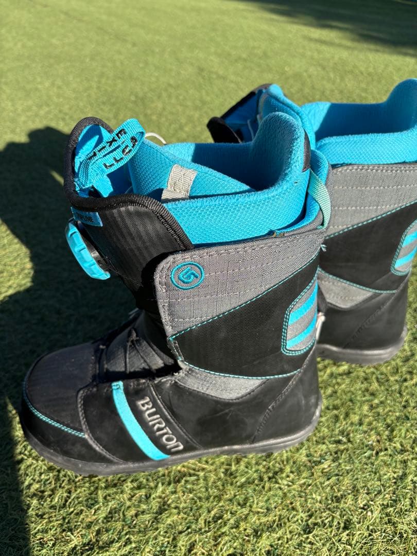Burton 子ども用スノーボードブーツ ブラック/ブルー