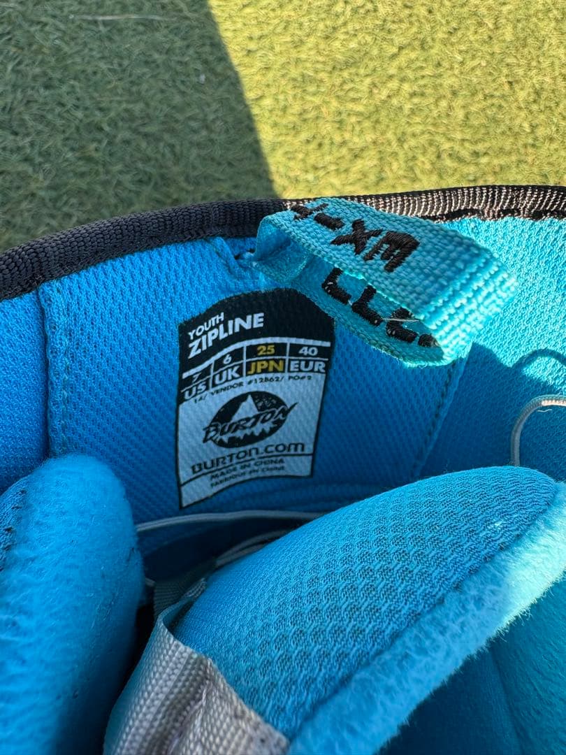 Burton 子ども用スノーボードブーツ ブラック/ブルー