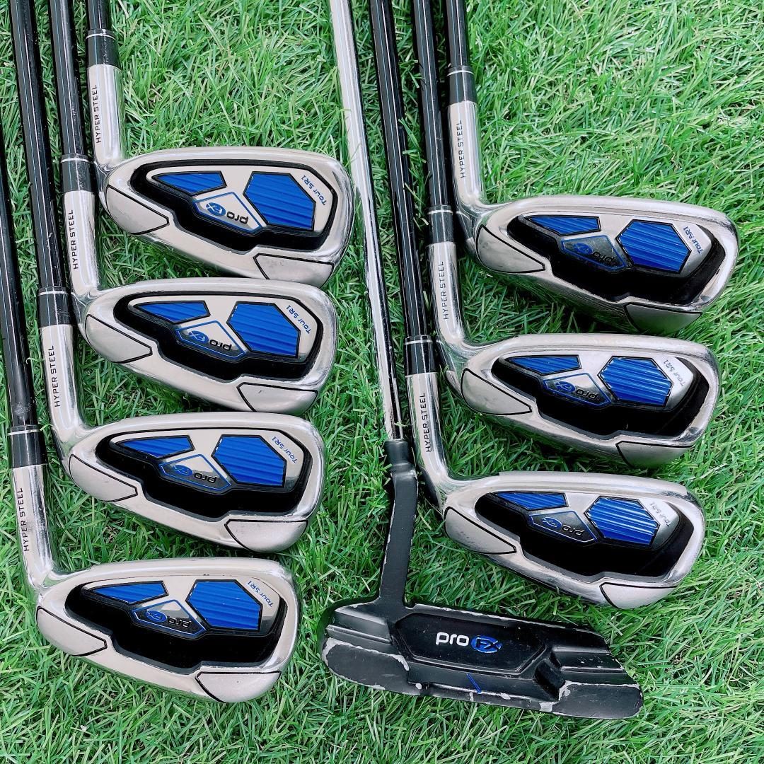PRO FX Tour SR1 メンズ ゴルフクラブ セット 12本　N2210