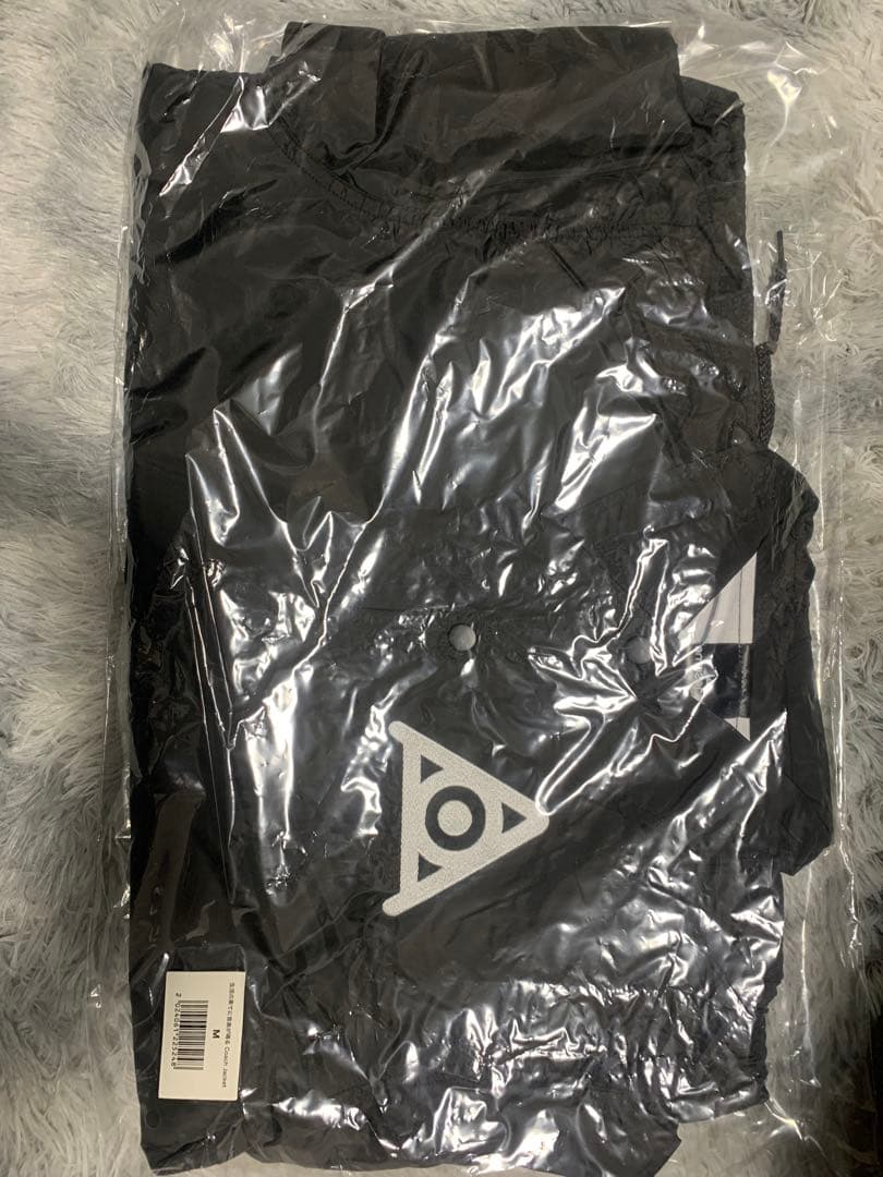 amazrashi コーチジャケット ブラック　生活の果てに音楽が鳴る　Mサイズ