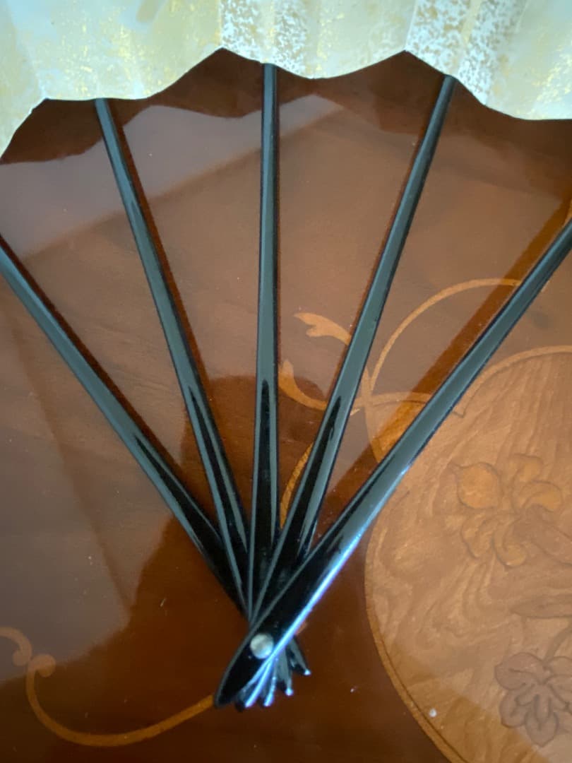 ¥39,000からお値下げ　希少　即中斎直筆　鶴・ 而妙斎直筆　寿　飾大扇子