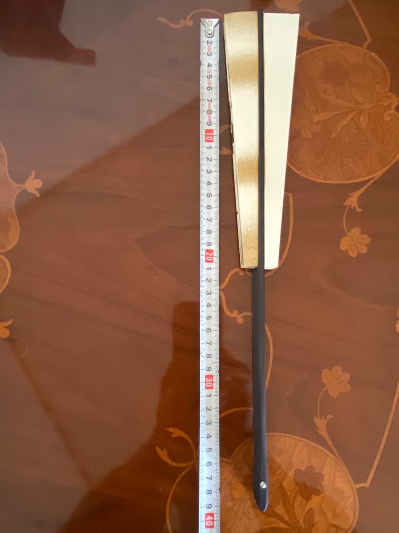 ¥39,000からお値下げ　希少　即中斎直筆　鶴・ 而妙斎直筆　寿　飾大扇子