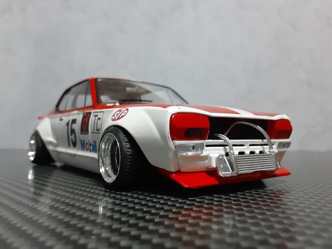 1/24 Hachette Vol.200 日産 箱スカ GT-R カスタム改