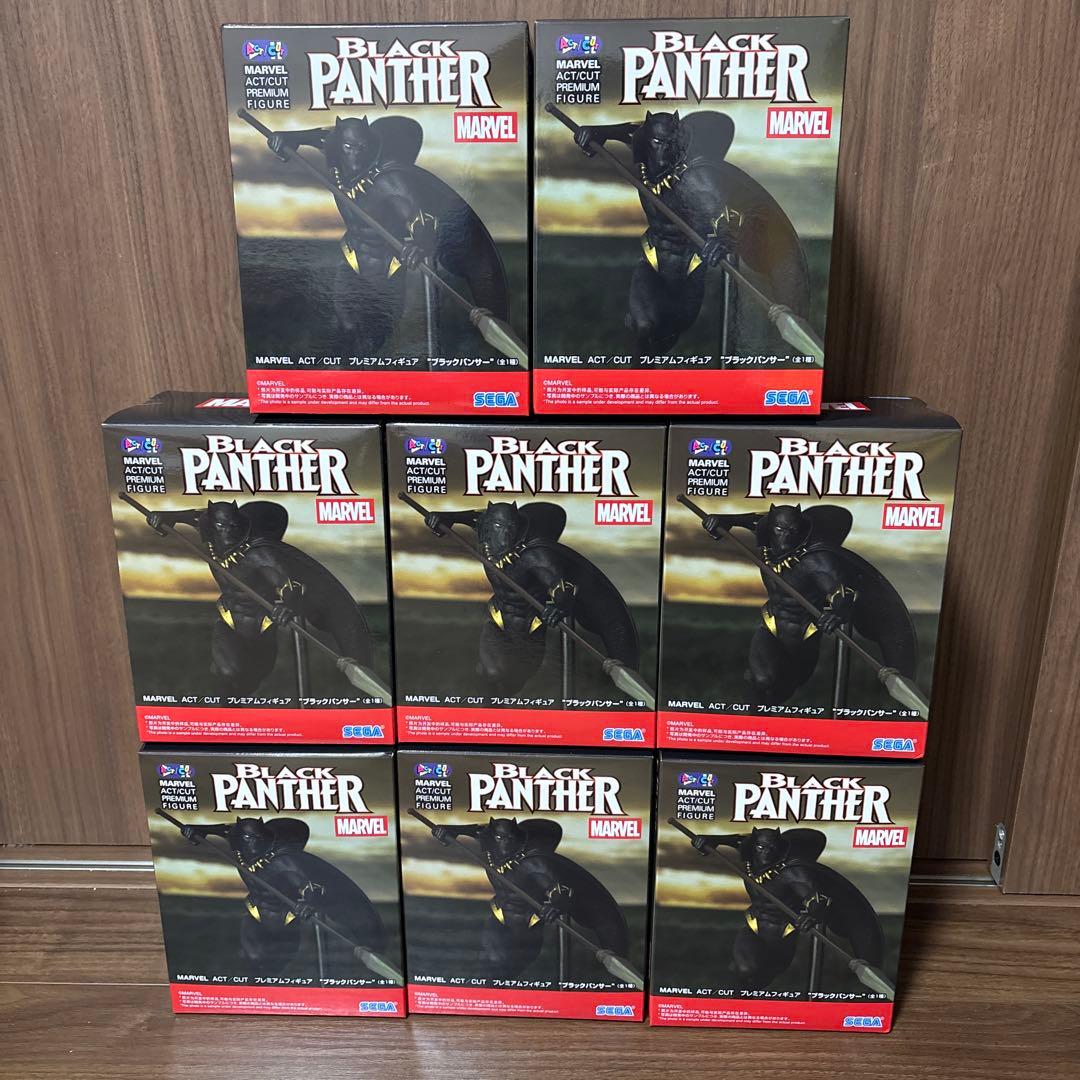 MARVEL ACT/CUT プレミアムフィギュア ブラックパンサー 8点