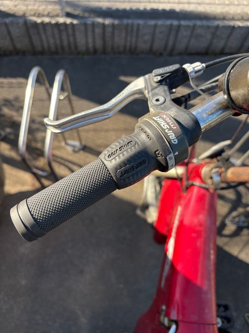 mini ebike 赤 鍵付き