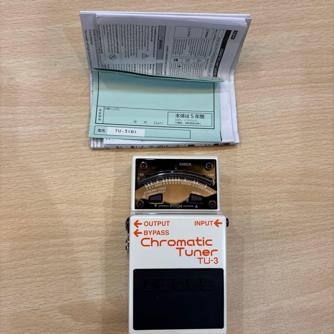 ギター BOSS Chromatic Tuner TU-3