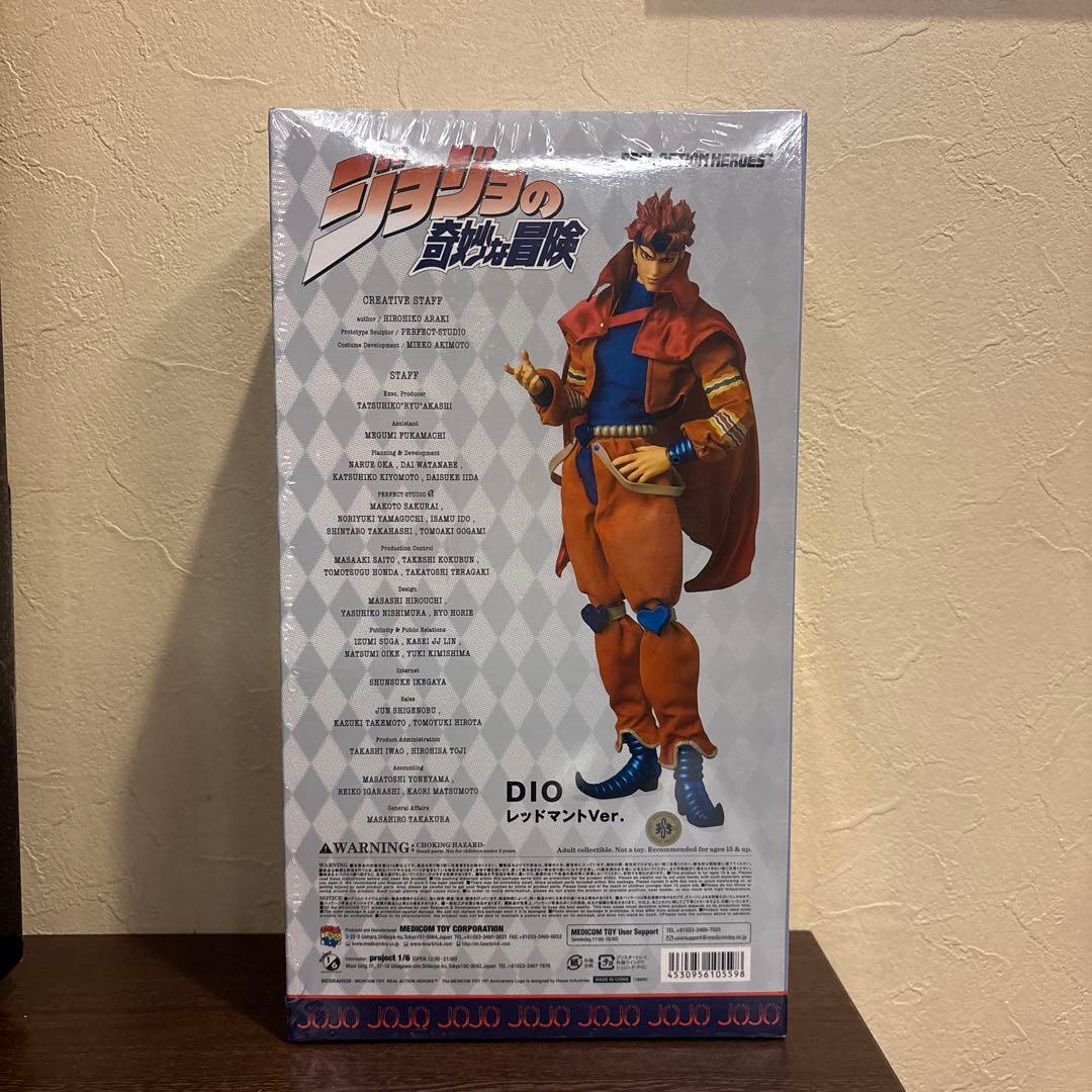 【未開封】RAH DIOレッドマントジョジョ第3部　超像可動スタチューレジェンド
