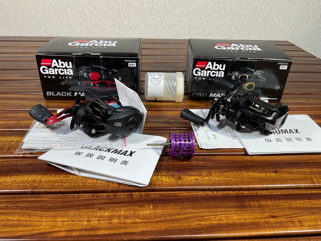 アブガルシア　ブラックマックス　プロマックス　ベイトフィネススプール