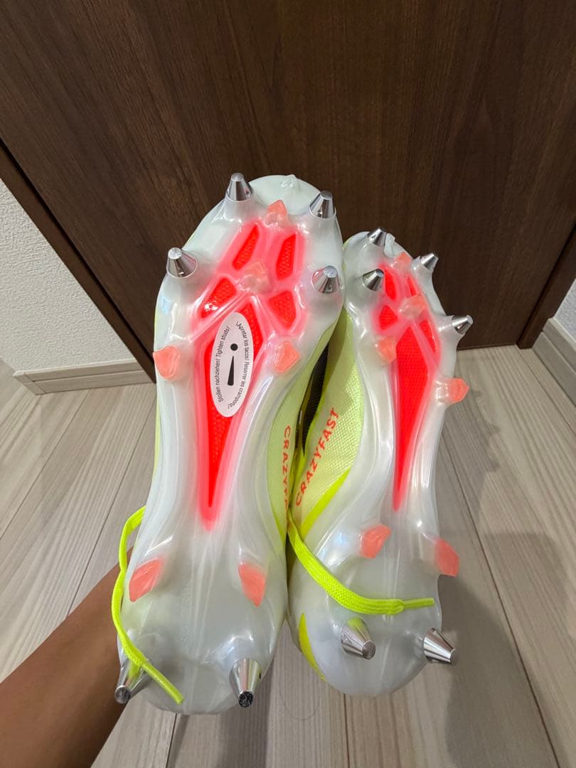 最安値‼️サッカースパイク 取替式 X Crazyfast Elite SG