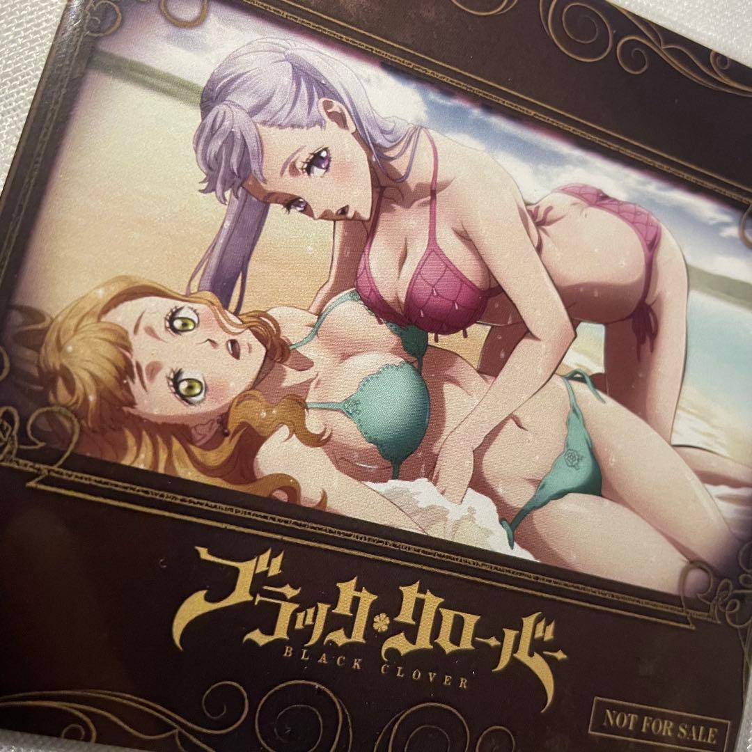 ブラクロ ブラッククローバー ノエル ミモザ WEBくじ コースター 特典